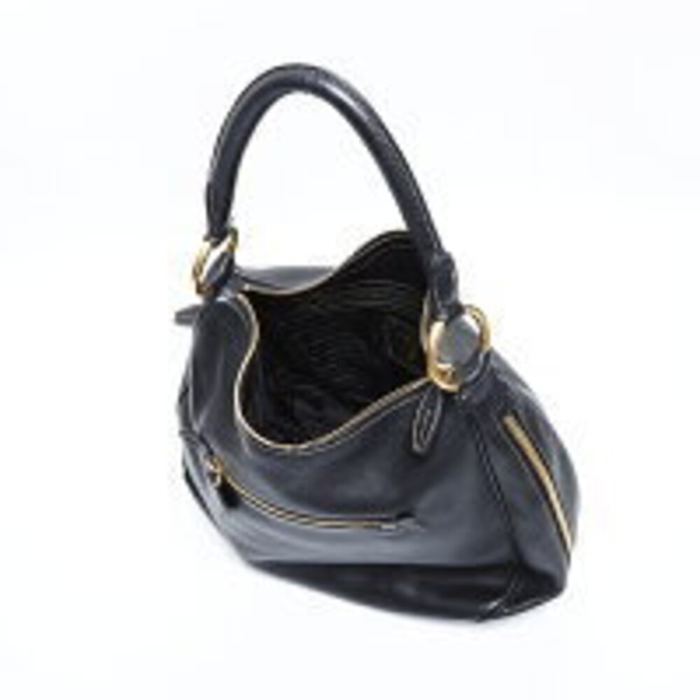Prada Leather Shoulder Bag Black - Picture 13 of 13